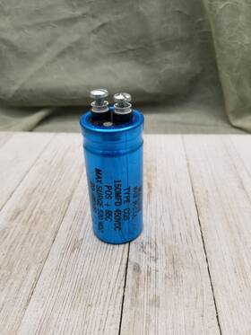 235-7822k Mallory 235-7828k Cgs Capacitor 150 Mfd 450vdc 85c Max Surge 520vdc Screw