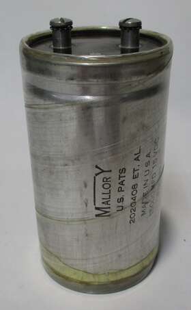 235838 Mallory Single Section Aluminum Electrolytic Can Capacitor 15000uf 15vdc
