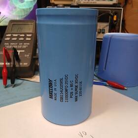 36dx114g025df2 Mallory 110 000uf 25v Capacitor Ft85 Vintage Screw Terminal Mainframe Style