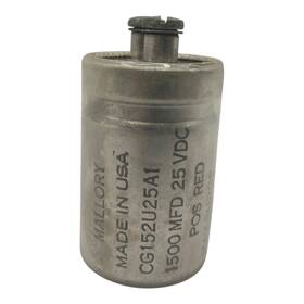 Cg152u25a1 Mallory Capacitor 1500 Mfd 40 Vdc