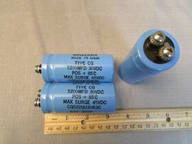 Cg522u030r3c Mallory 3 Electrolytic Capacitor Type Cg 5200uf 30 Wvdc Radial