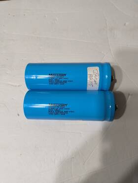 Cgs132t350v5l Mallory Capacitor 1300mfd 350vdc Lot Of 2 Used