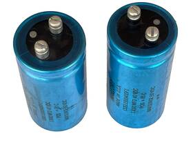 Cgs133u040df1 Mallory 13000uf 40v Large Can Electrolytic Capacitor Lot Of 2