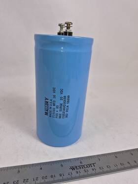 Cgs214u016x5r Mallory Capacitor 210000mfd 16vdc 20v Max With Screws