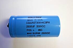 Cgs252t200v4c3ph Mallory Capacitor 2500uf 200vdc
