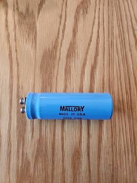 Cgs343u016r4c Mallory Electrolytic Capacitors Pn 34000uf 16vdc- Used