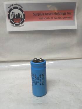 Cgs481u150r3cpl Mallory Capacitor 480mfd 150 Vdc Pre-owned