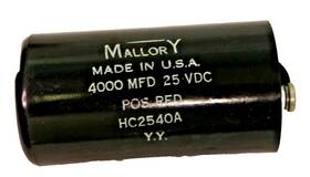 Hc2540a Mallory Aluminum Electrolytic Capacitor