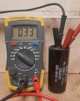 Psu3030 Mallory #psu3030 Capacitor 30-36uf 330 Vac 1.43 Inch Dia. X 3-3/8 Lg. D158