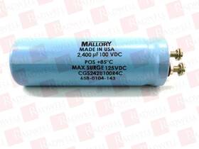 Cgs242u100r4c Mallory Sonalert Cornell Dubilier / Used