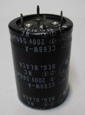 Ce69w-a Marcon 4-pin Radial Snap-in Aluminum Electrolytic Capacitor 560uf 200vdc