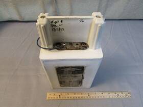 31445 Maxwell Maxwell/general Atomics Cat .06 Uf 100 Kv High Voltage Capacitor Tesla