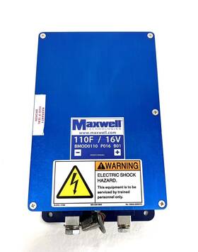 Bmod0110 Maxwell Technologies 110f 16v Supercapacitor Model P016 B01 Tested And Working