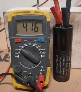 3534b3b0400a125a2 Mepco/centralab #3534b3b0400a125a2 Sse-3106 Capacitor 400-480mfd 125vac J243a