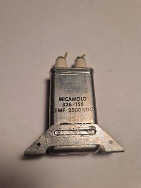 326-158 Micamold 0.1mf 2500vdc Capacitor Pn Used Warranty