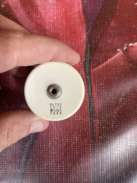 Dhs4e4f591mhxb Murata 590pf 30kv 20% N4700 Ceramic High Voltage Capacitor