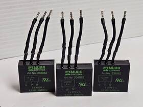 236082 Murr Elektronik Lot Of 3 Motor Suppressor - Used