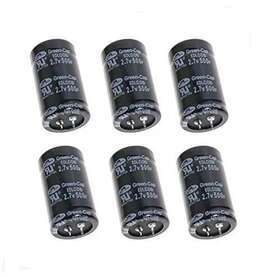 500f Nanlaohu 756588700794 6pcs Super Capacitor 2.7v 35x60mm Suitable