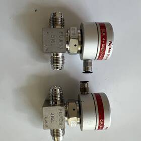 316l Nc Fujikin O.p. 4 6 Kg/cmg 0.39 0.59a Type N.c Lot Of 2