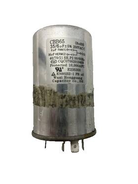 E235355 Ningug Fedia / Wuxi Hongguang Cbb65 35uf 250vac Capacitor - Free Shipping