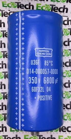 014-000057-0000 Nippon Chemi-con Lot Of 230 U36f Aluminium Electrolytic Capacitors 350v 6800uf