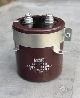 300-027-981 Nippon Chemi-con Aluminum 400v Electrolytic Capacitor