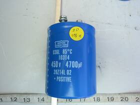 39z14l02 Nippon Chemi-con 3 Inch Dia X H 4700uf 450v Capacitor Used