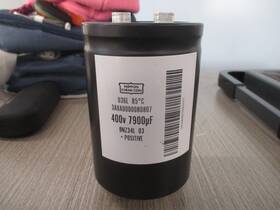 3aua0000080807 Nippon Chemi-con U36l Capacitor 400v 79uf Used