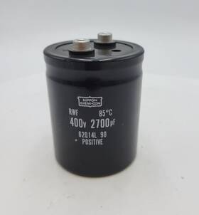 62q14l-90 Nippon Chemi-con Aluminum Electrolytic Capacitor 400v 2700uf Positive