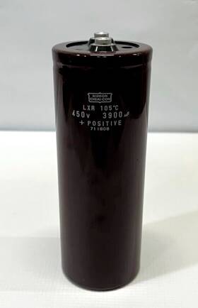 711808 Nippon Chemi-con Lxr 105 C Aluminum Electrolytic Positive Capacitor 450v 3900uf