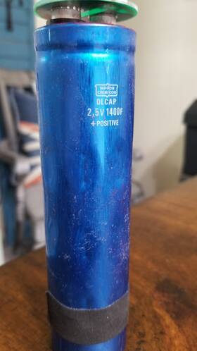 S-capacitor-2.5v Nippon Chemi-con Japan 2.50v 1400f Ultra Capacitor With Overvoltage Protection Pcb
