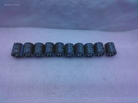 Ekmh201vnn122ma40t Nippon Lot Of 10 Capacitor Electrolytic Snap Mount F