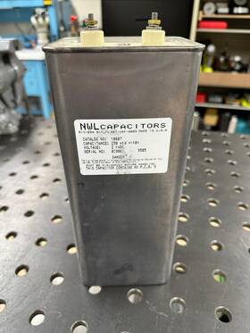 1510-00-0060 Nwl High Voltage Pulse Discharge Capacitor 2 Kv 250 F