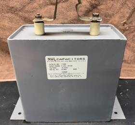 11389 Nwl Capacitors 5 Mfd 10 Kvdc Capacitor Cat. No Fm20 Harris Gates
