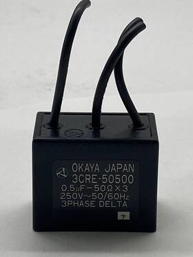 3cre-50500 Okaya Surge Supressor/capacitor 3-phase Delta 250v