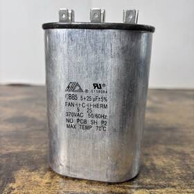 Cbb5 Pcb 5 25 370vac 50/60hz No Sh P2 Oval Capacitor