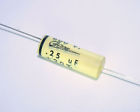 Pe-.25-600-20 Lot Of Five Capacitor Film Polyester Axial