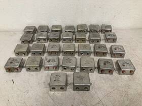 400vdcw Plastic Capacitors Pa4-504 Lot Of 5mfd Vintage Electronic