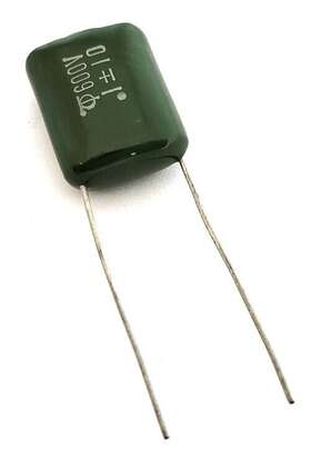 Qual-com 769823330939 .1uf 600v 10% Radial Film Capacitors 25 Pcs