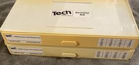 900-6235 Radio Shack Two Tech America 1/8 Watt Carbon Film Resistor Kits 2.2 - 10m 480pc