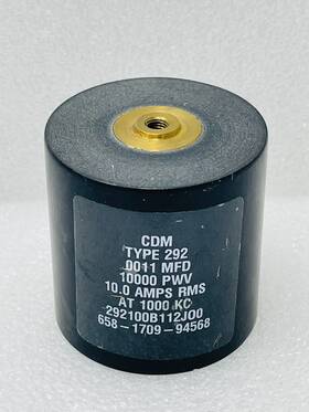 292100b112jo0 Rca Capacitors Used - Cdm Type 292 .0011 Mfd 10000 Pwv 10.0 Amps Rms / Free Shipp