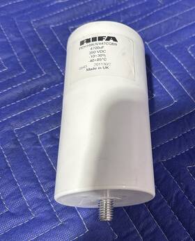 Peh169uv447cqb9 Rifa Capacitor 4700 Uf 350 Vdc