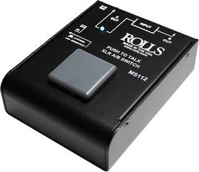 Ms112 Rolls Push To Talk Xlr A-b Switching Device With Function