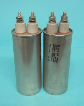 40-4d Ronken Capacitor 40 Mf 450 Vdc Set Of 2