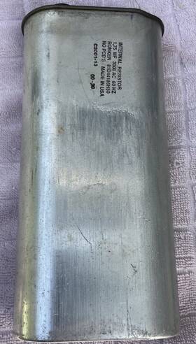 81d44185h50 Ronken 1.75mf 3000vac Hermetically Sealed Oil Filled Capacitor Usa
