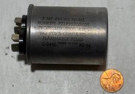 P71p15205k05 Ronken Genuine Capacitor Made In Usa 2 Mf 440 Ac 60 Hz