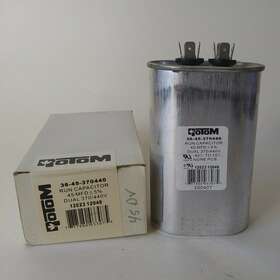 36-45-370440 Rotom New Run Capacitor 45 Mfd 370/440 Volt Oval -40c To 85c Unused