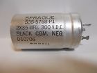 S35-5758-p1 Sprague 2 X 35uf