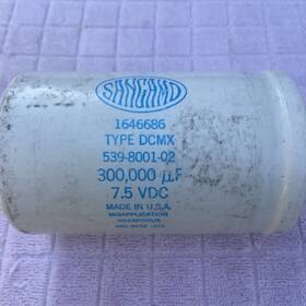 539-8001-02 Sangamd Electrolytic Capacitor 300 000uf 7.5vdc Made In Usa