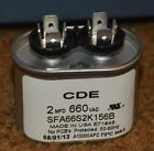 Sfa66s2k156b Cde Mfd Motor Run Capacitor Nos